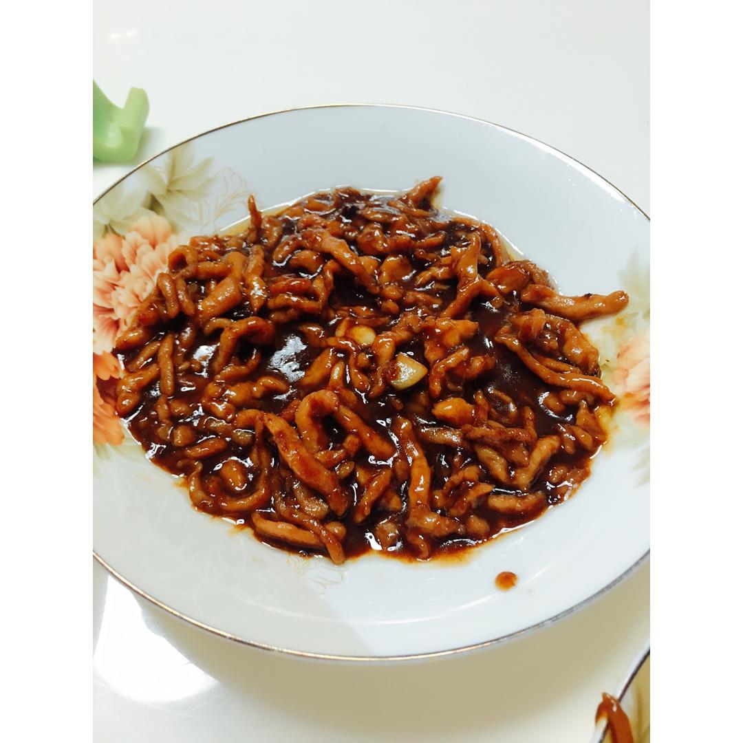 京酱肉丝