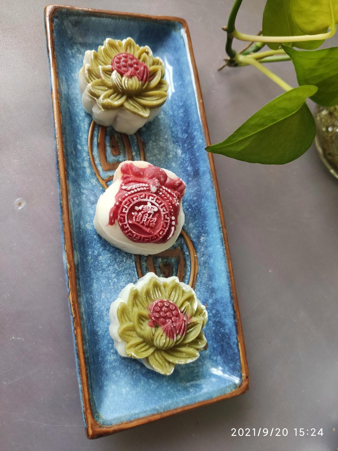 🥮一次学会6种奶黄馅｜原味｜伯爵茶｜金沙｜抹茶｜可可｜摩卡（消耗奶油）