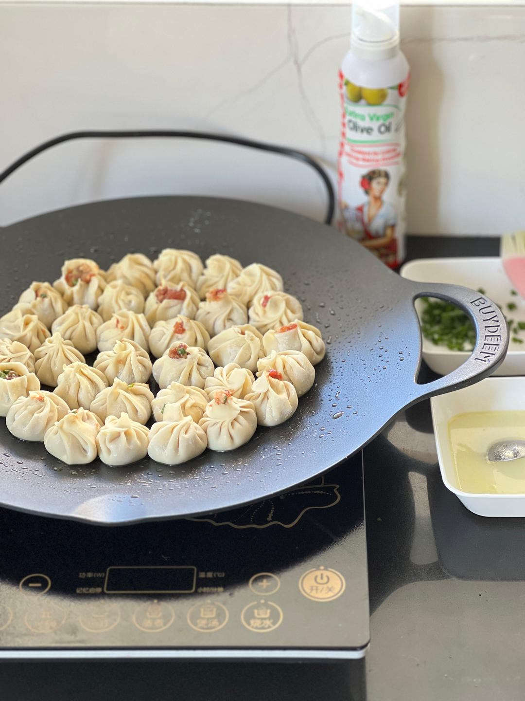 拇指生煎【烤肉锅食谱12月】