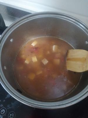 番茄豆腐汤的做法 步骤8