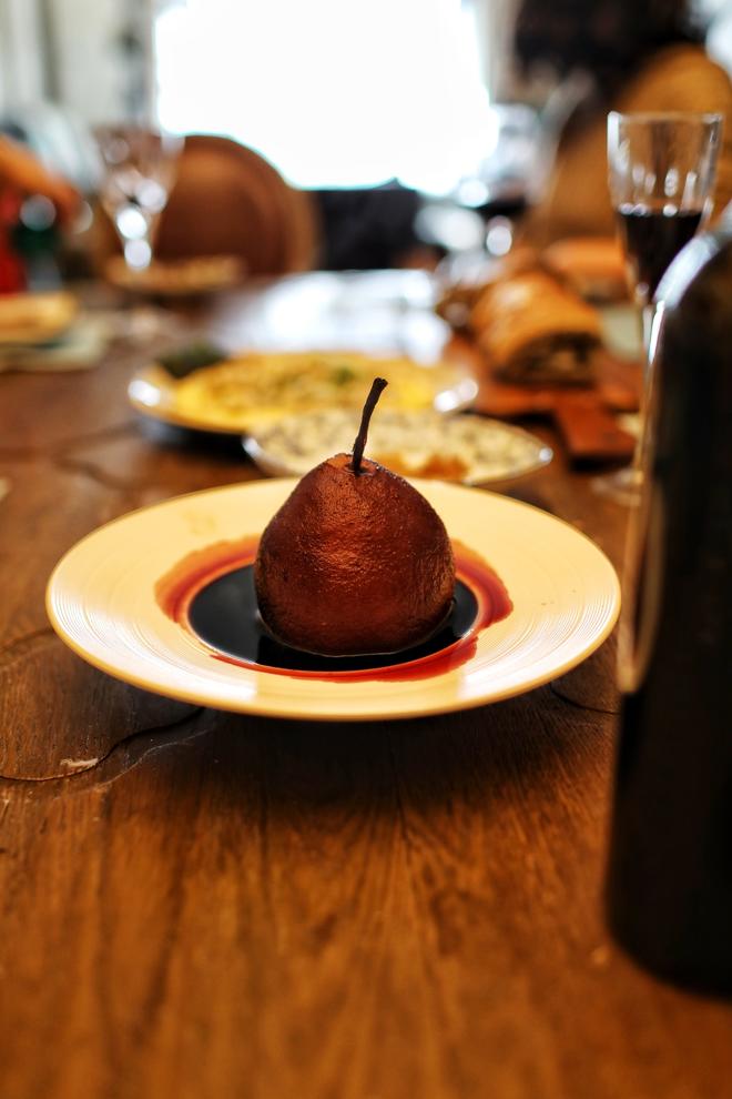 红酒洋梨——冬天吃水果也要暖暖的的做法