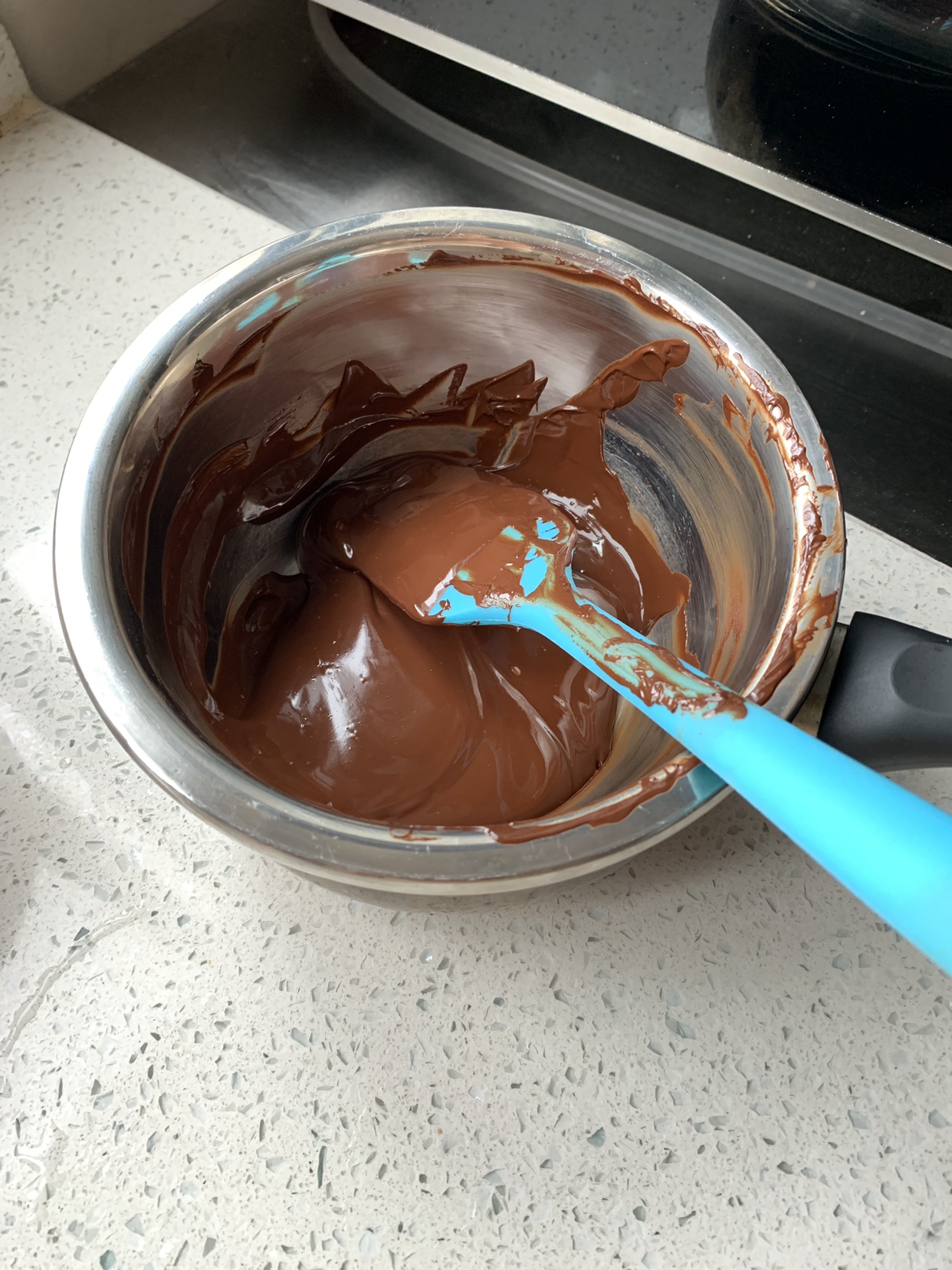 巧克力装饰片 巧克力的做法 步骤4