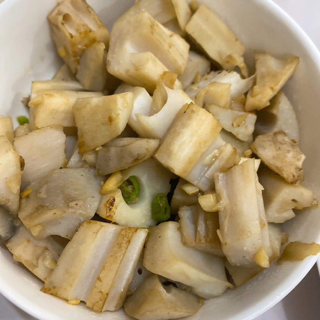超清爽的清炒藕丁