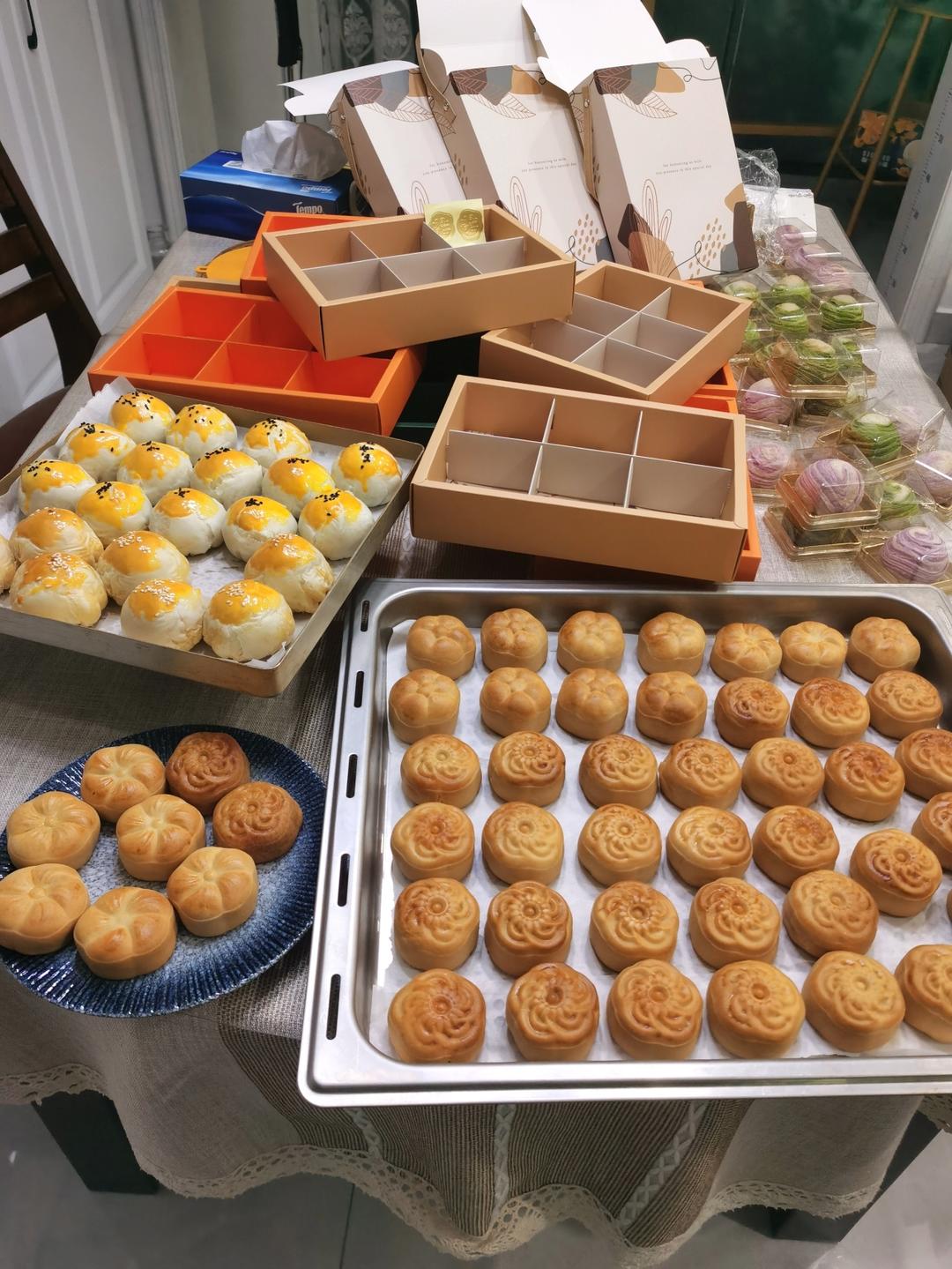 广式月饼—蛋黄莲蓉月饼