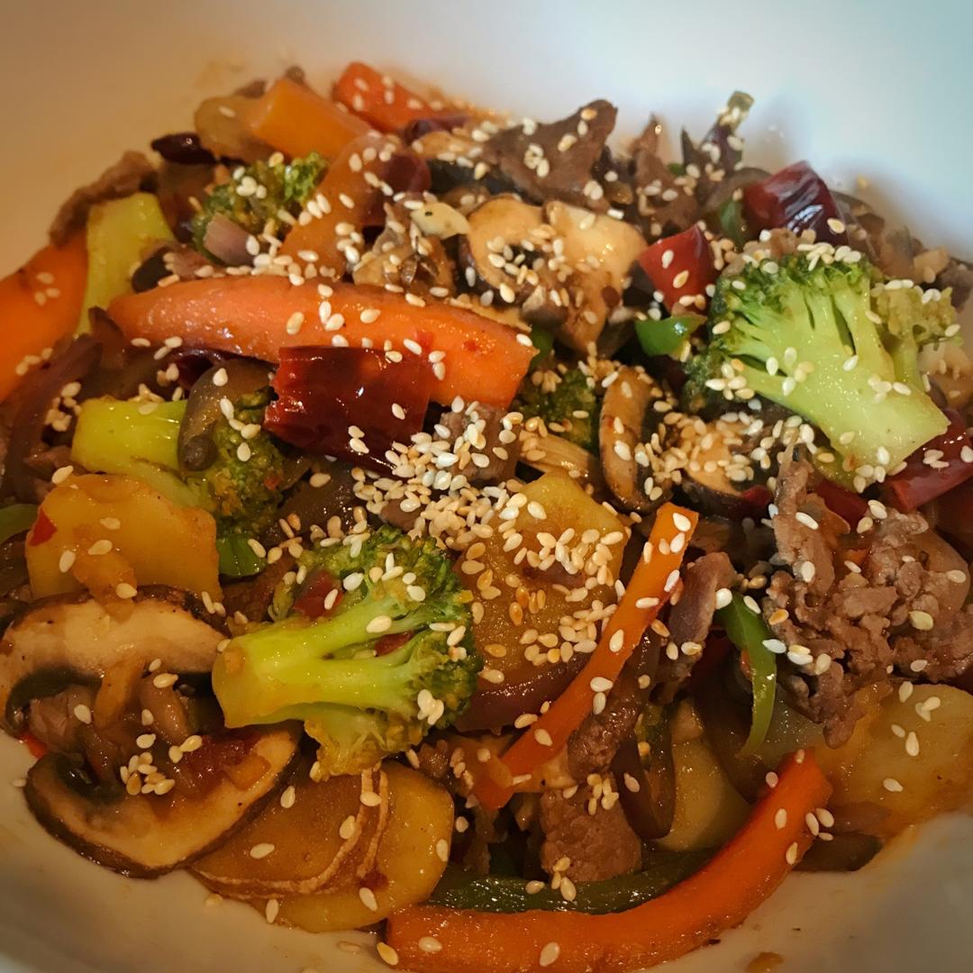 超下饭的干锅牛肉！