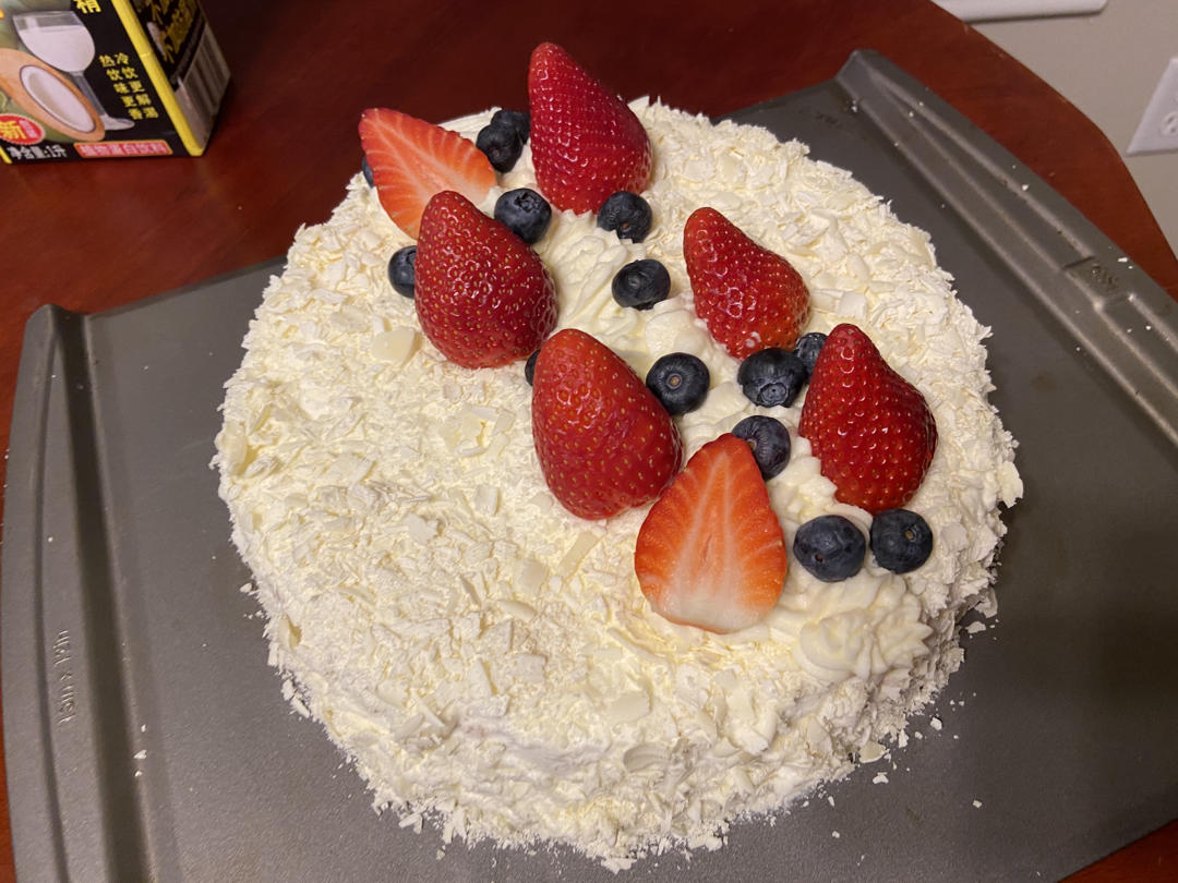 超柔软6寸戚风蛋糕(附8寸配方)零失败 超详细‼️含操作视频