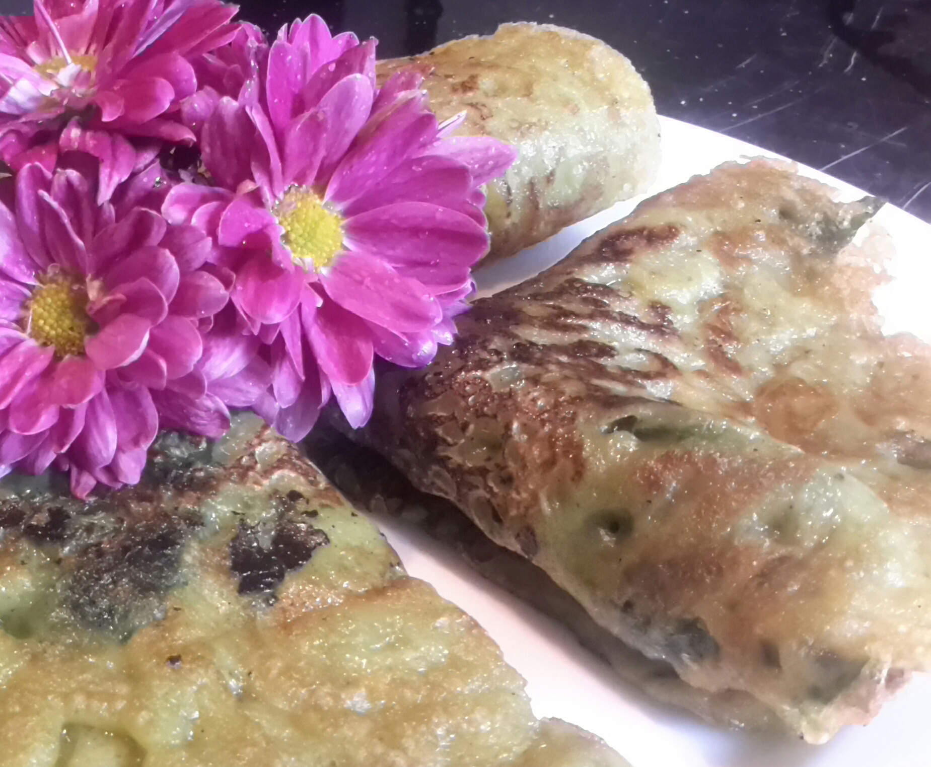 【圆满素食】橙香菠菜饼