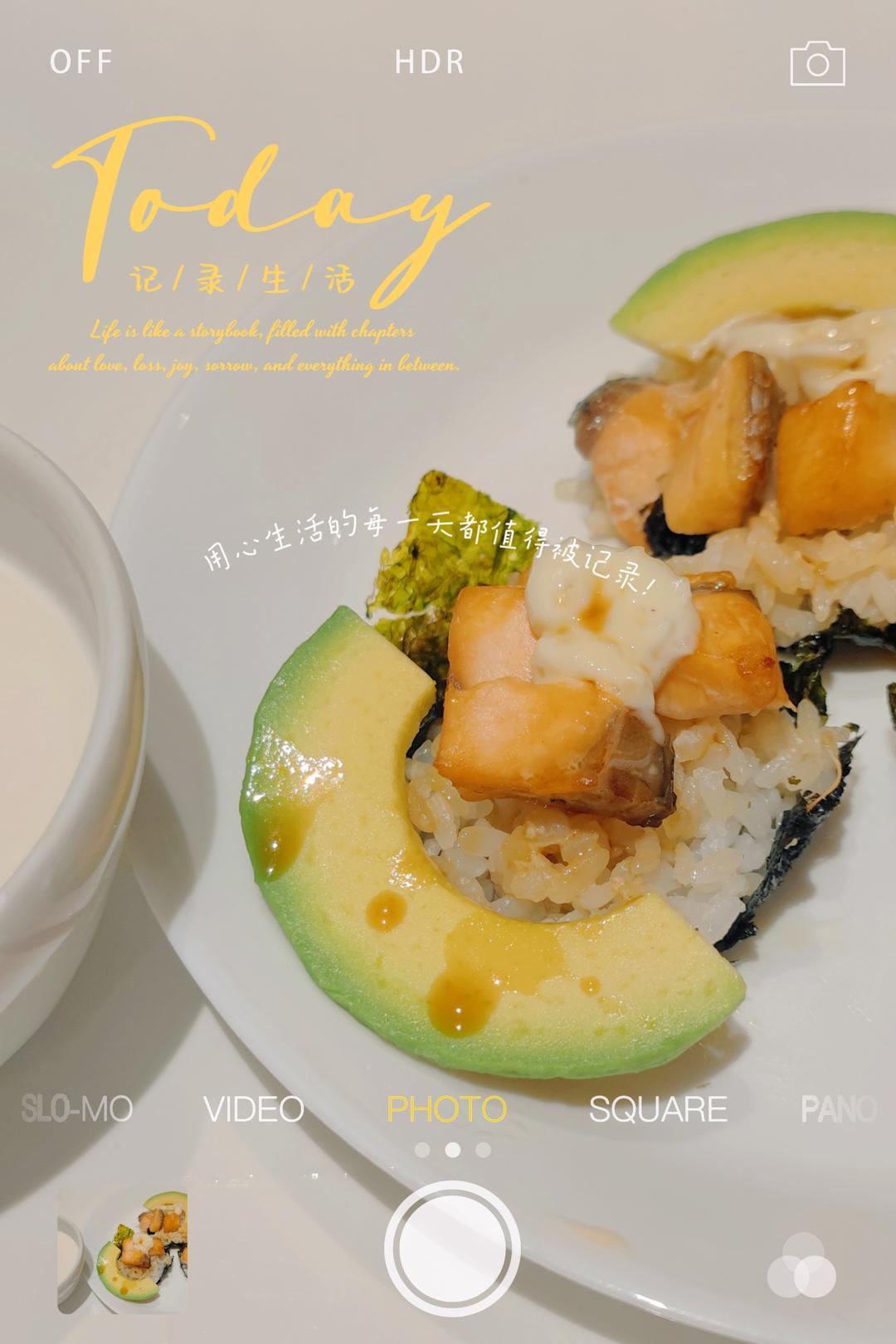 惊艳到我了‼️三文鱼玛芬🍣好吃没道理😋