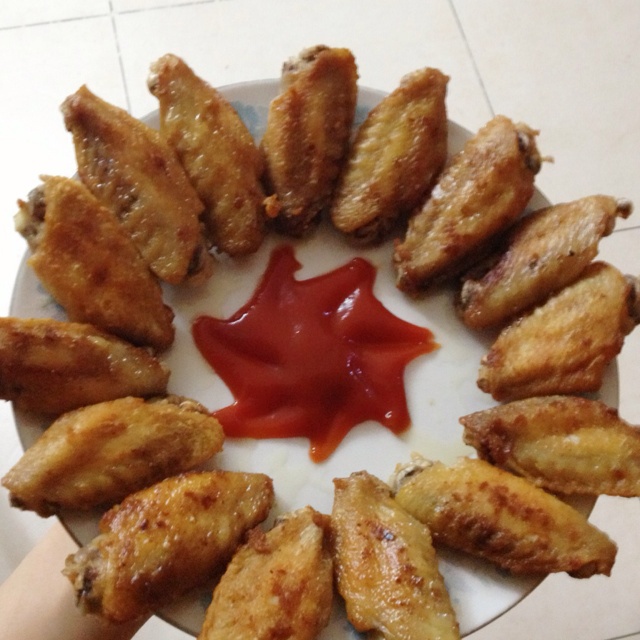 盐煎鸡翅