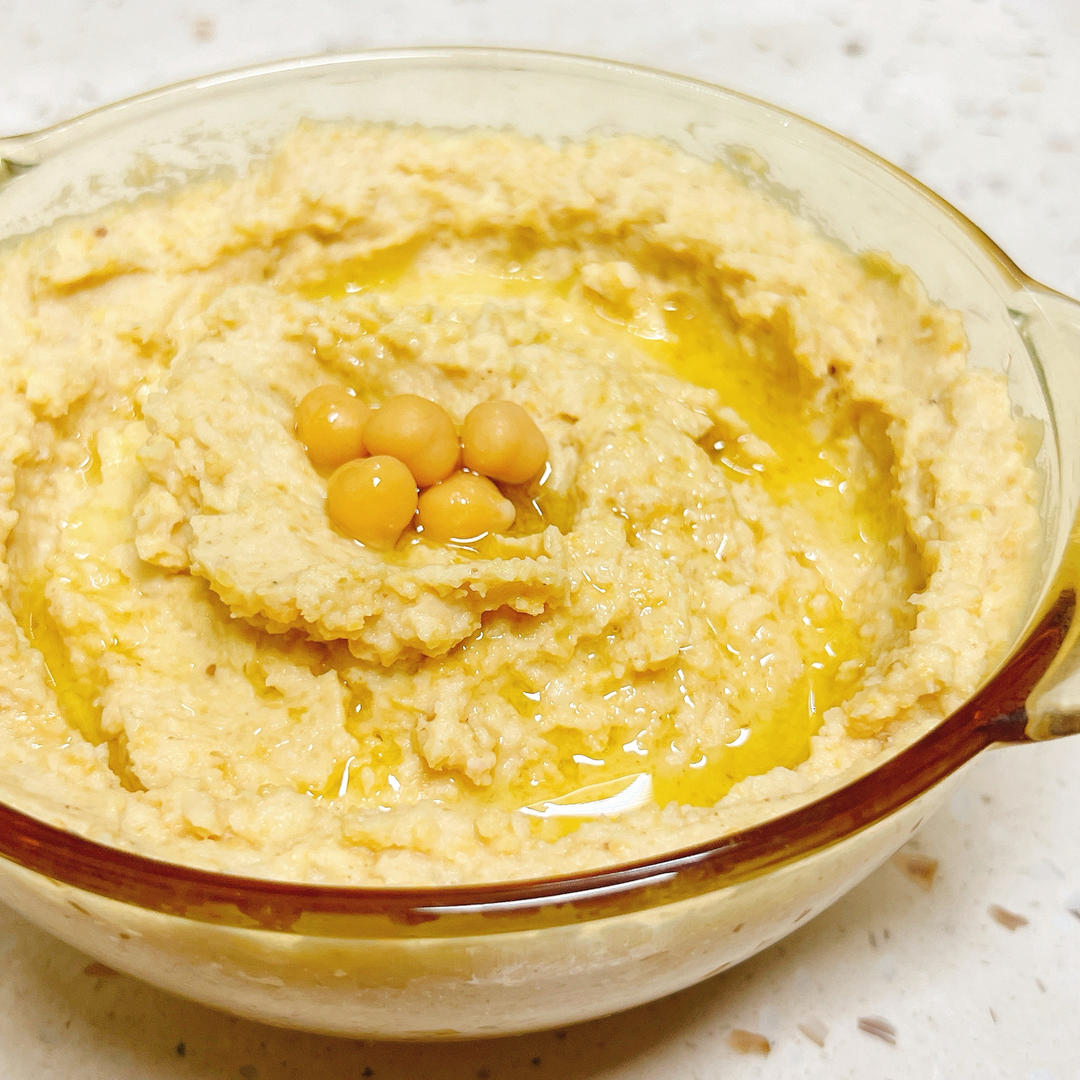 保姆级餐厅食谱-鹰嘴豆泥hummus