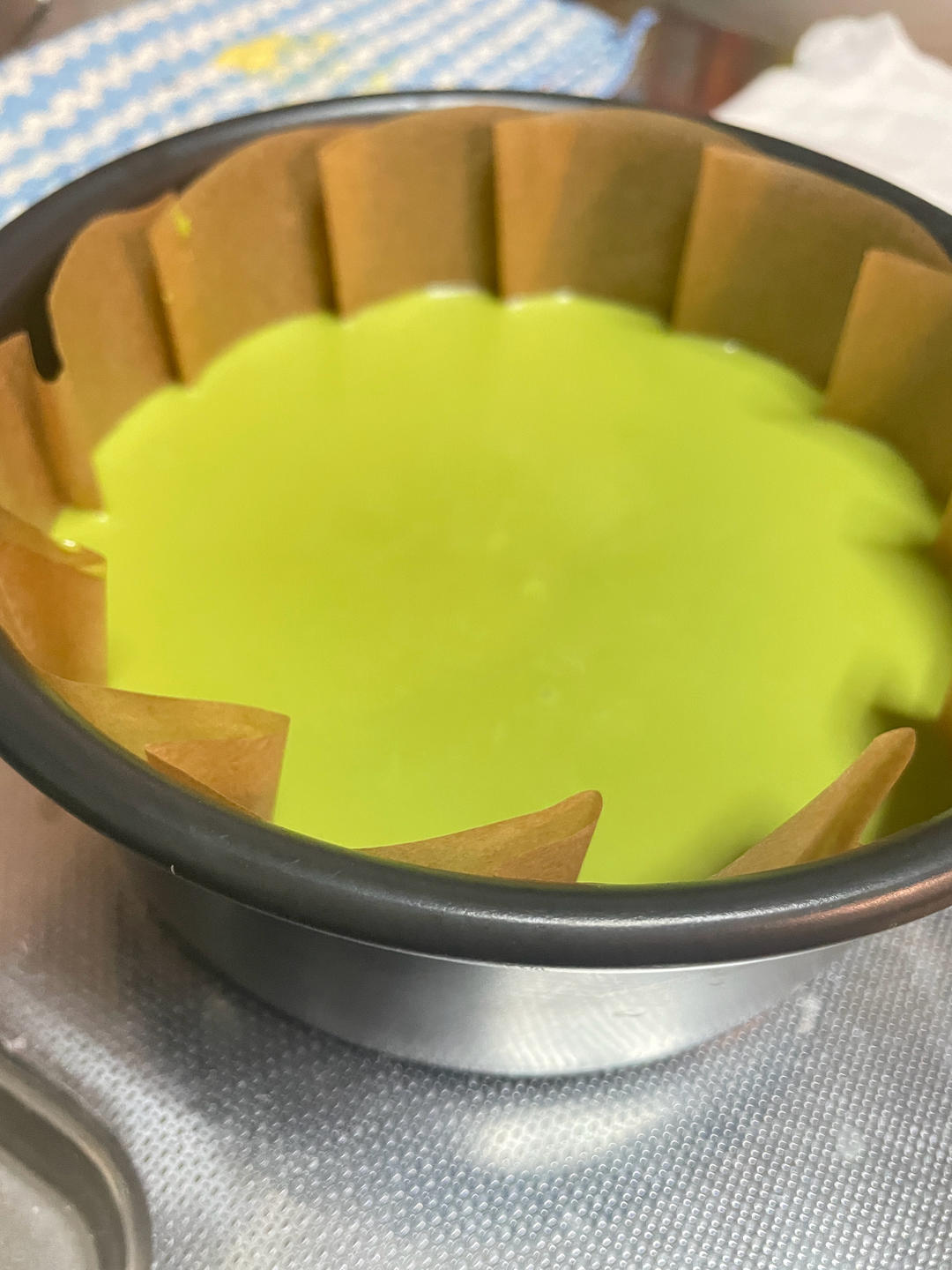 开心果巴斯克芝士蛋糕