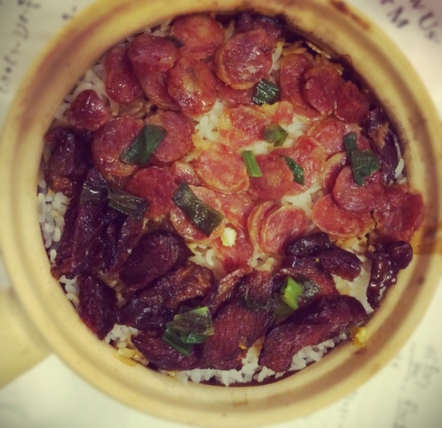 砂锅腊味饭