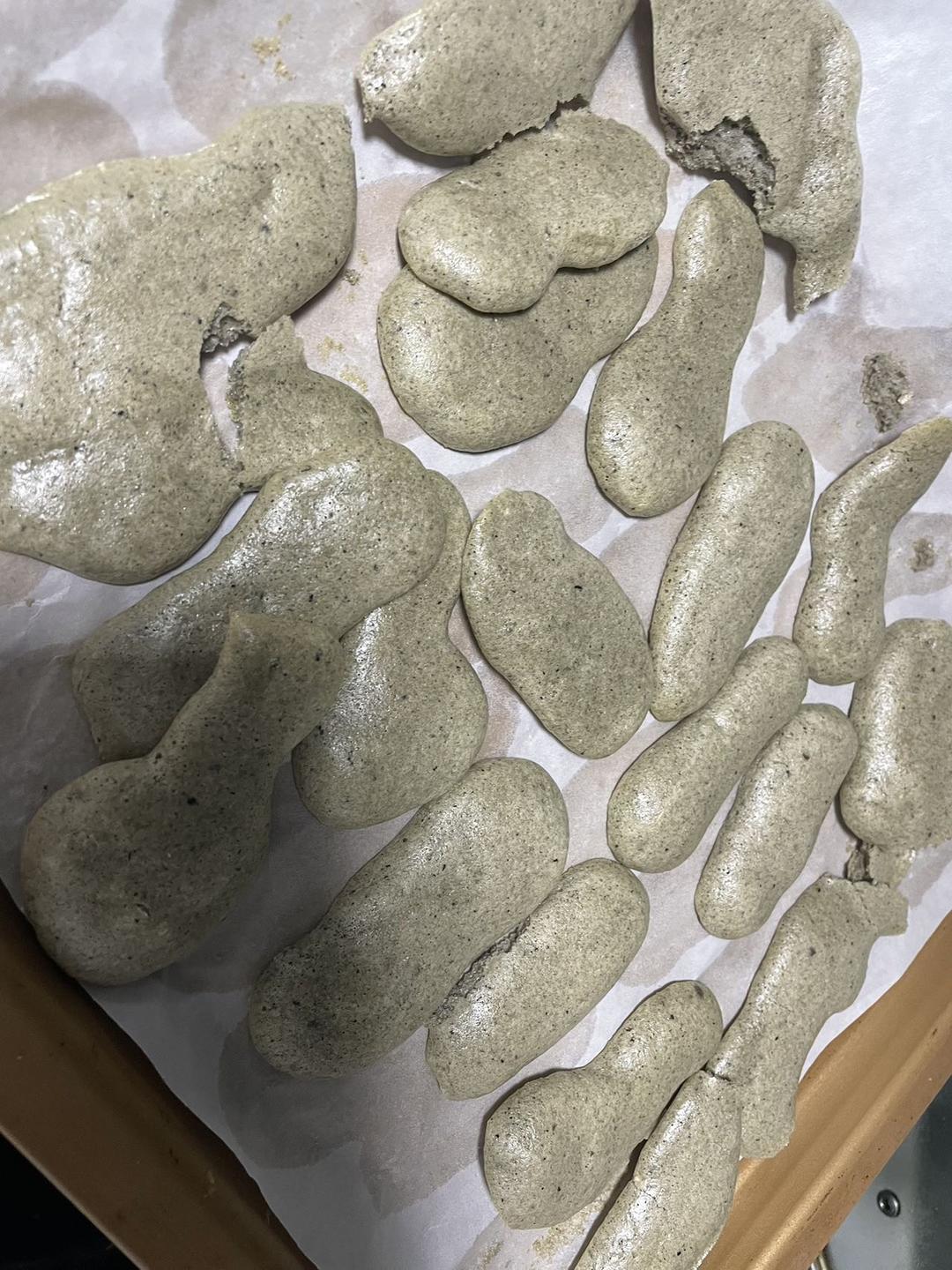 宝宝无糖手指饼干(黑芝麻核桃味)