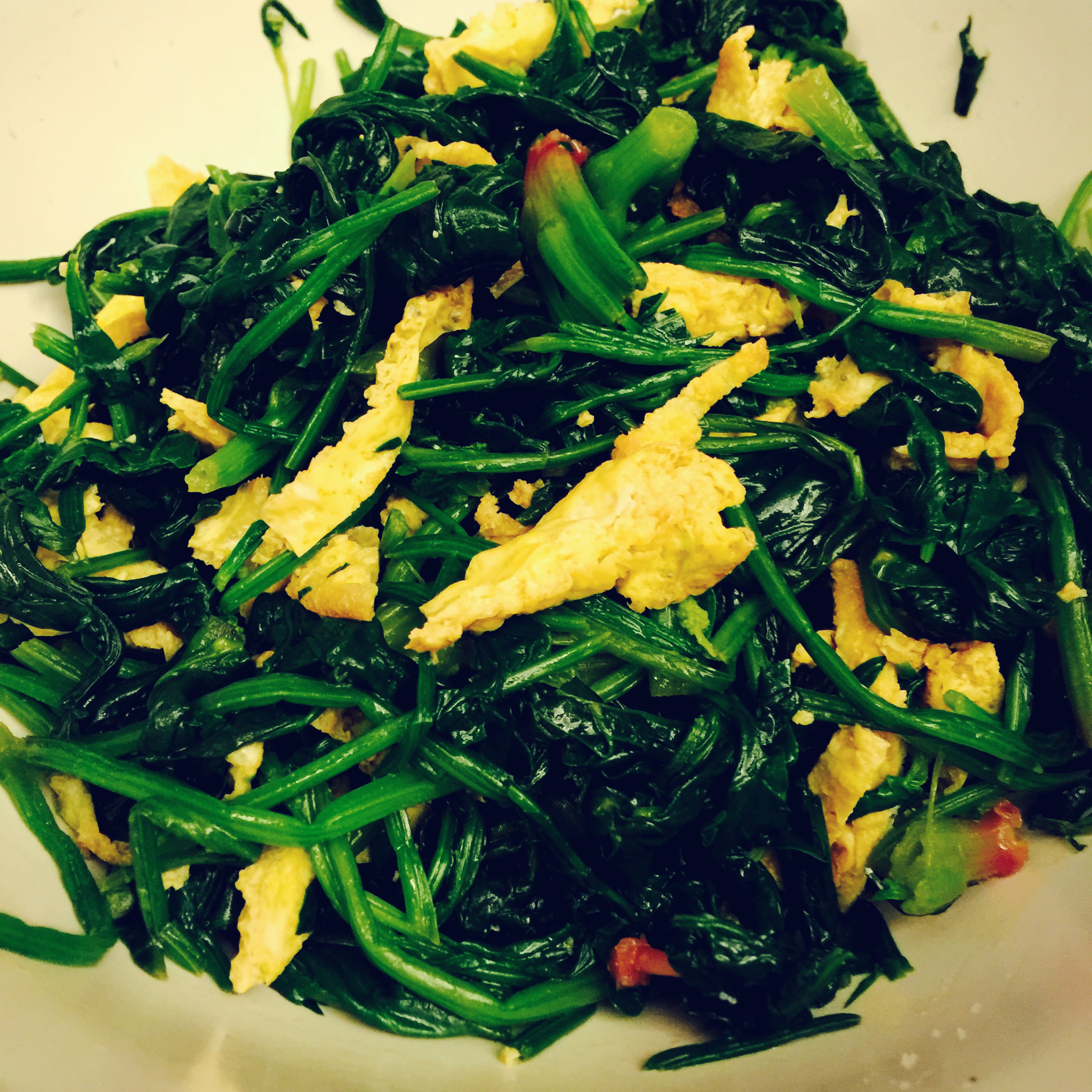 凉拌菠菜