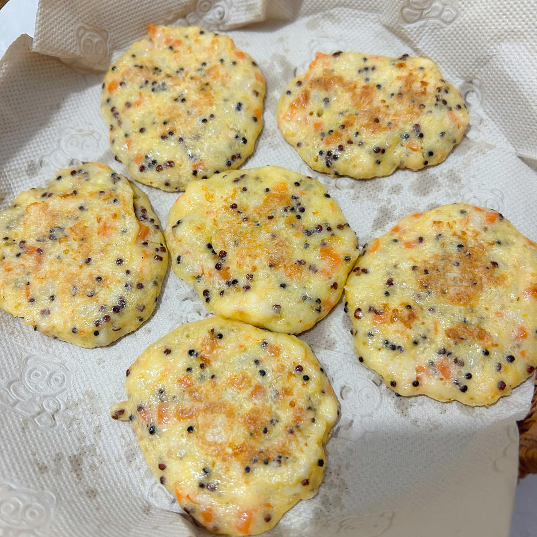 藜麦鲜虾饼【宝宝辅食】