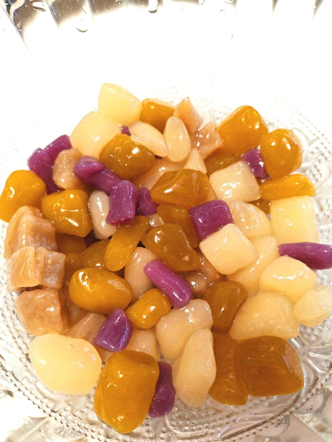 自制三色芋圆1⃣️（附上窍门详细比例）