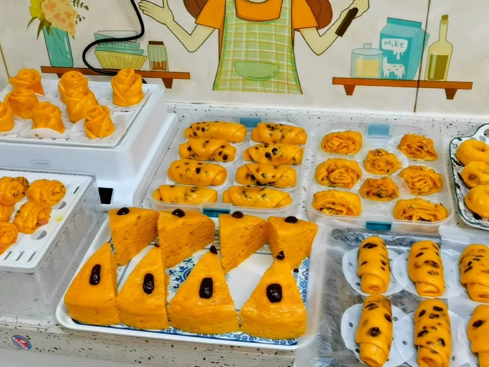 花半天时间给婆婆备餐5种南瓜主食～的做法