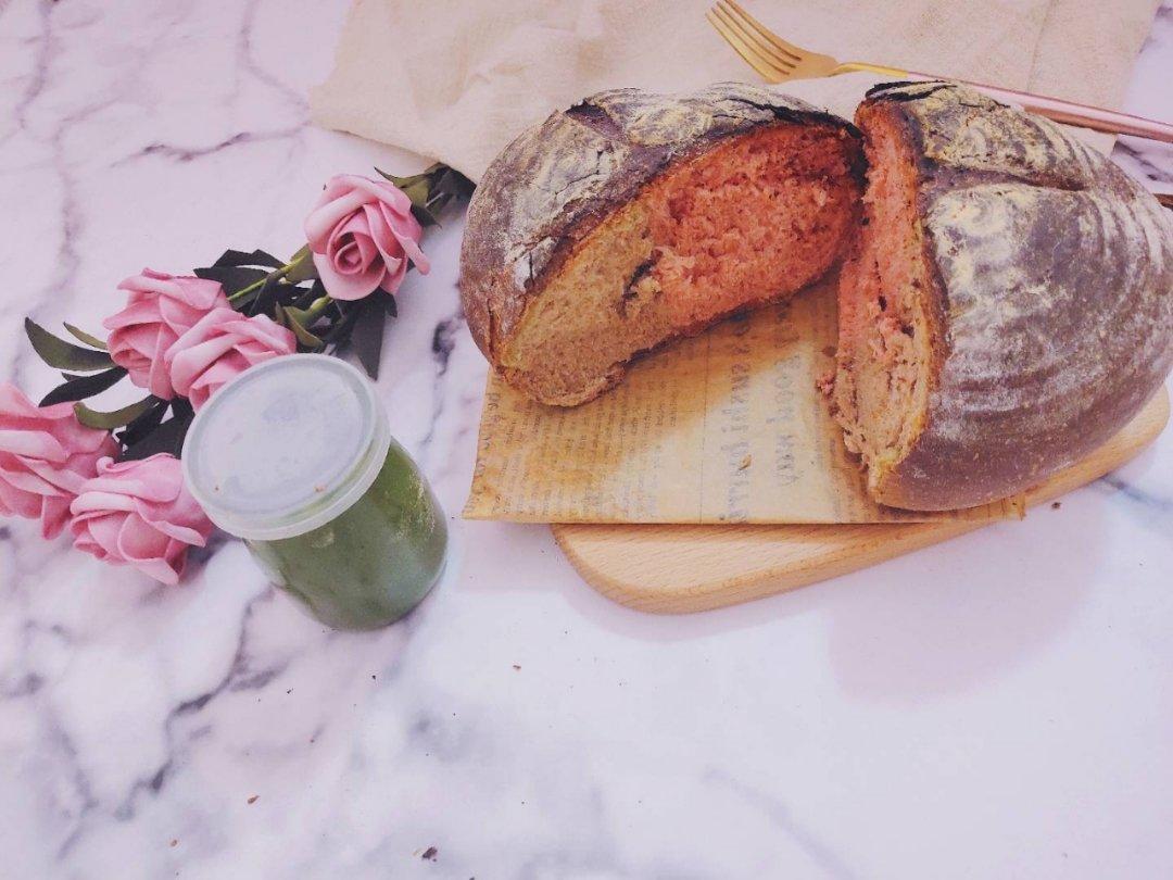 无油全麦乡村面包
