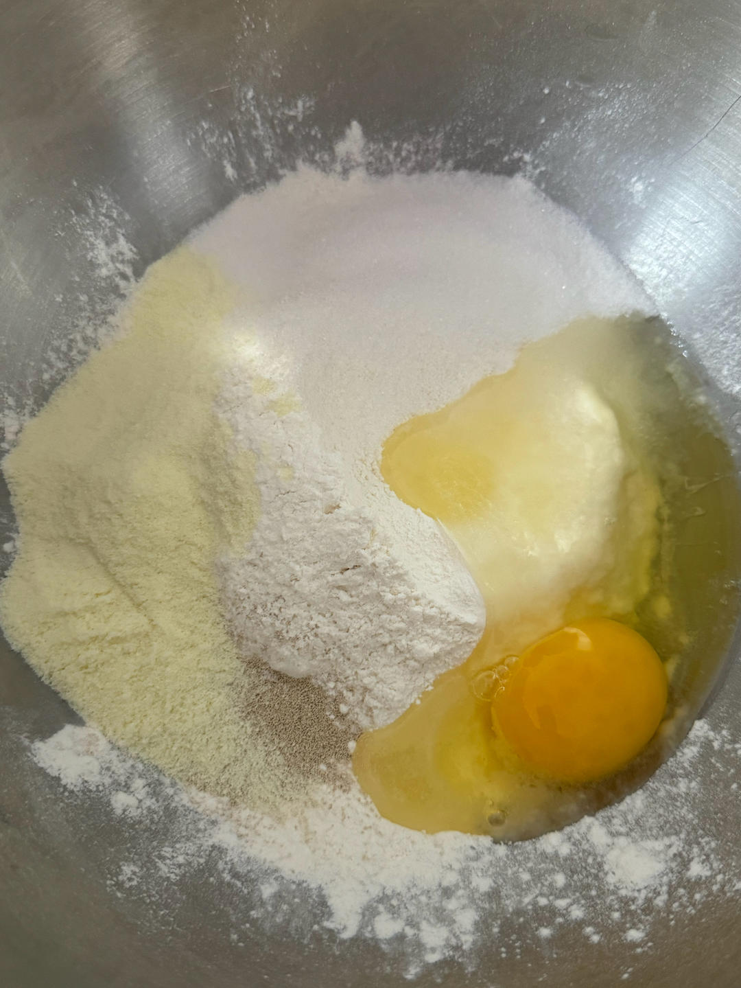 纯奶手撕吐司的做法 步骤1