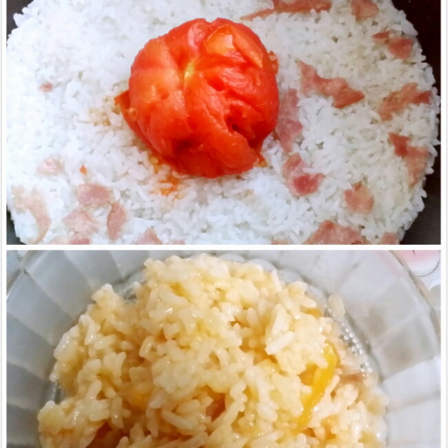 整个番茄饭