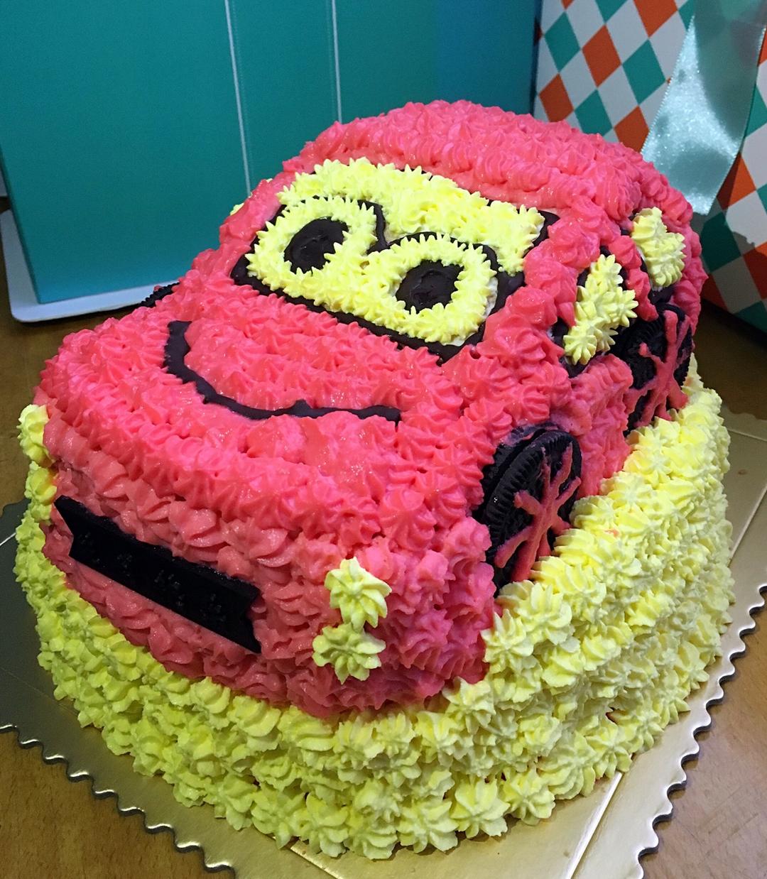 萌萌小汽车蛋糕