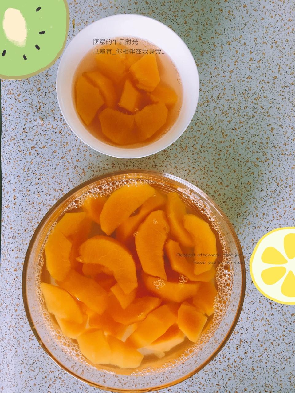 黄桃罐头