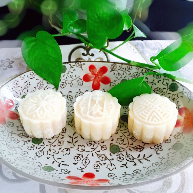 《Tinrry下午茶》冰皮月饼（奶黄馅）