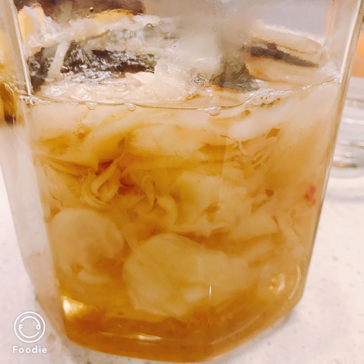 日本寿司店的泡姜