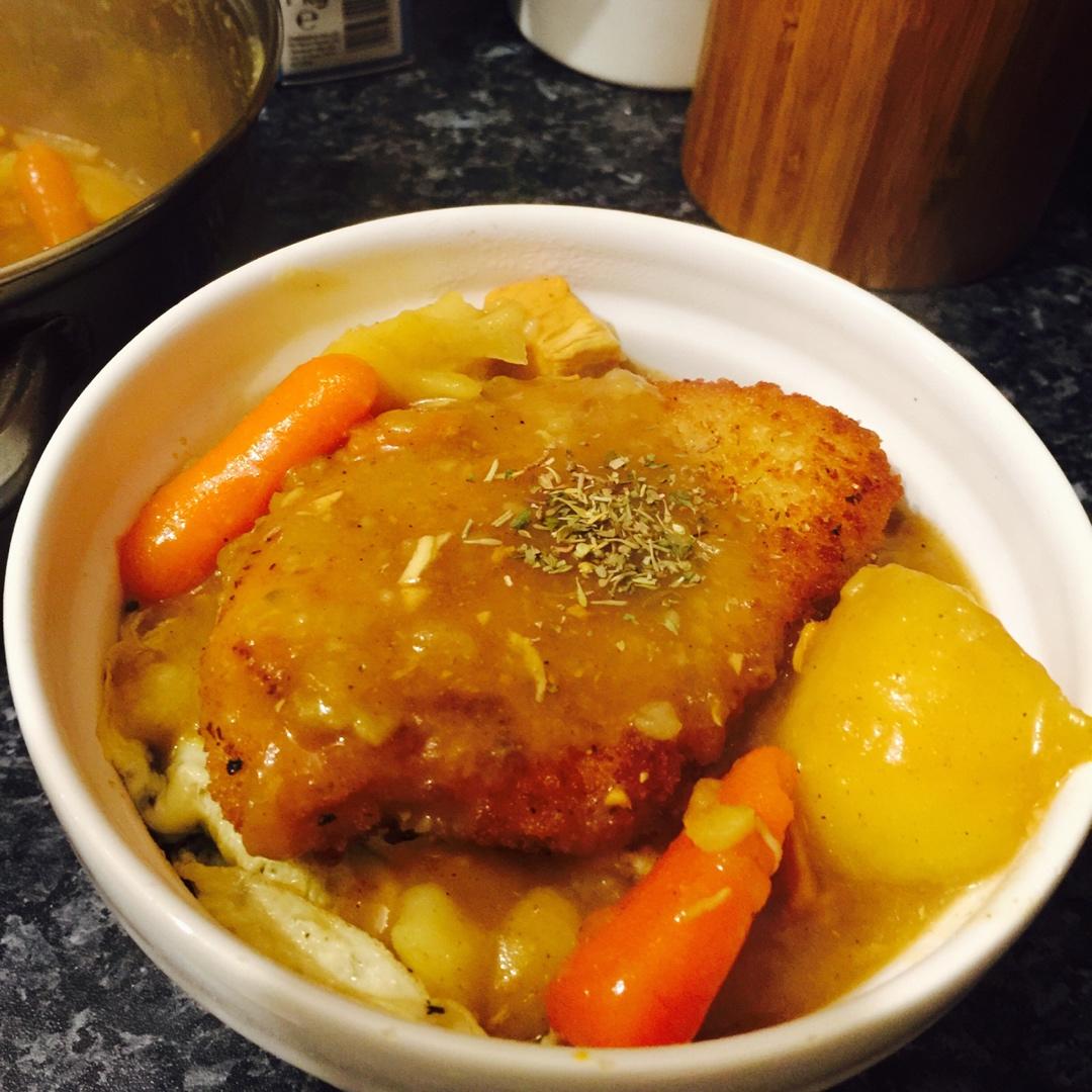 咖喱猪排饭