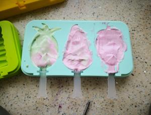 特浓奶味酸奶高颜值的水果雪糕的做法 步骤6