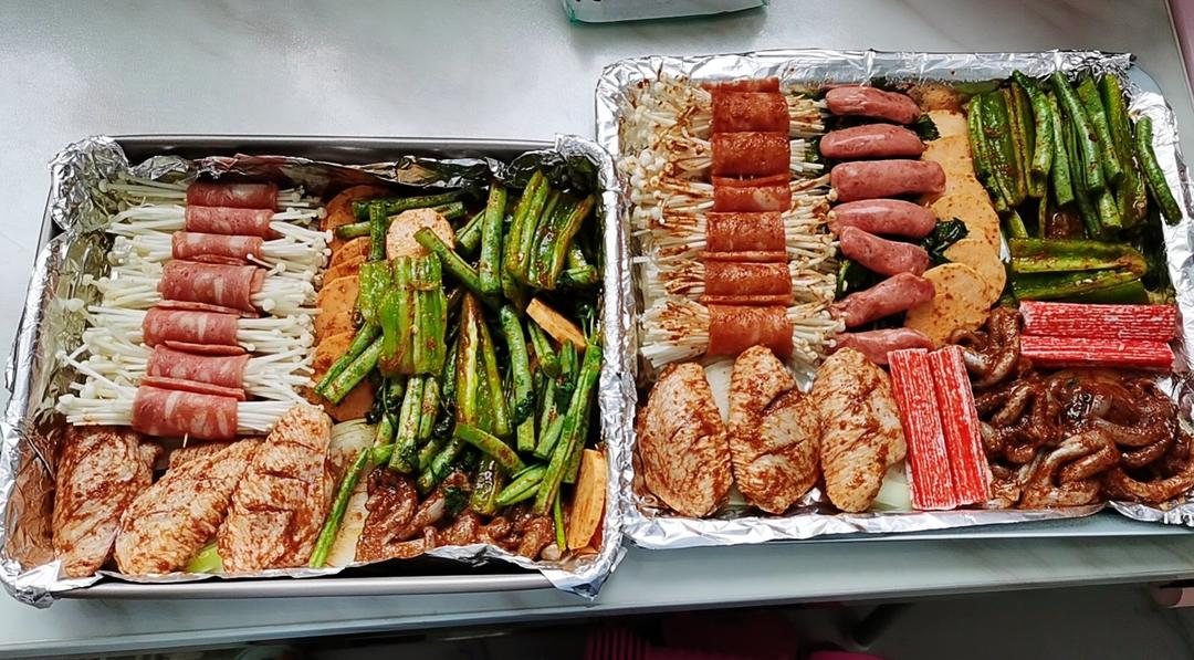 烤箱烧烤（附超好吃的灵魂酱料和详细配菜准备）
