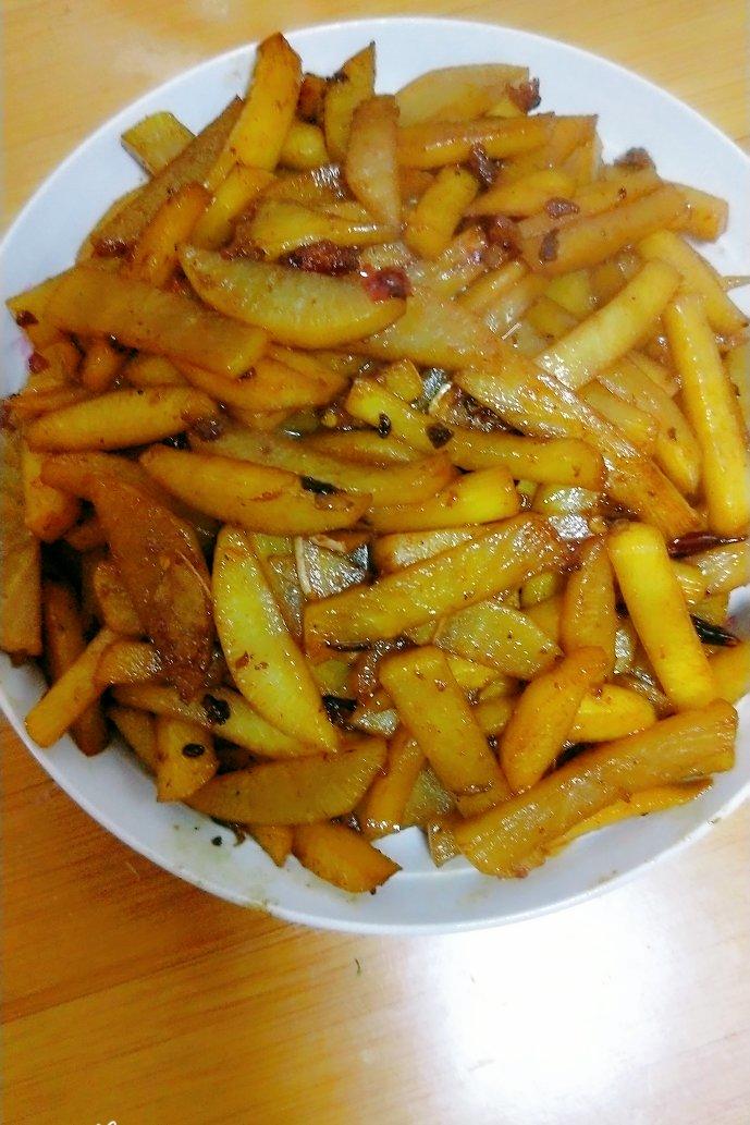 干煸白萝卜条