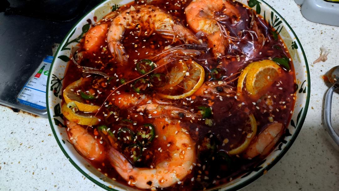 超简单的捞汁虾蛤