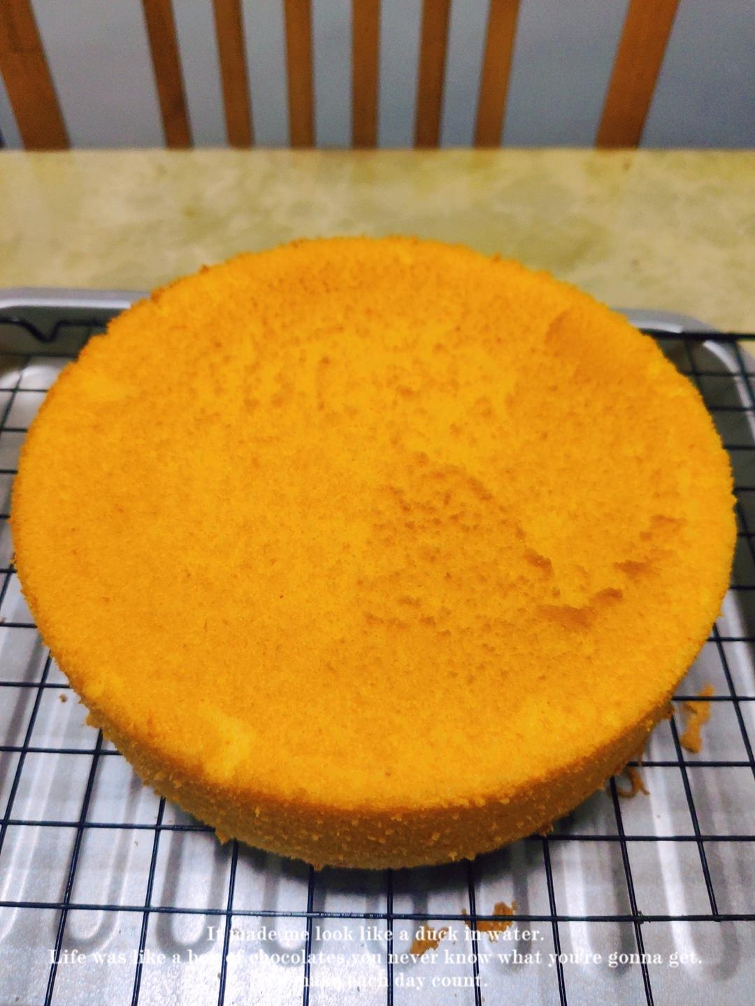 🎃软绵香甜金黄南瓜戚风（含操作小视频）