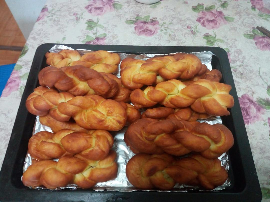 超级松软的奶香麻花