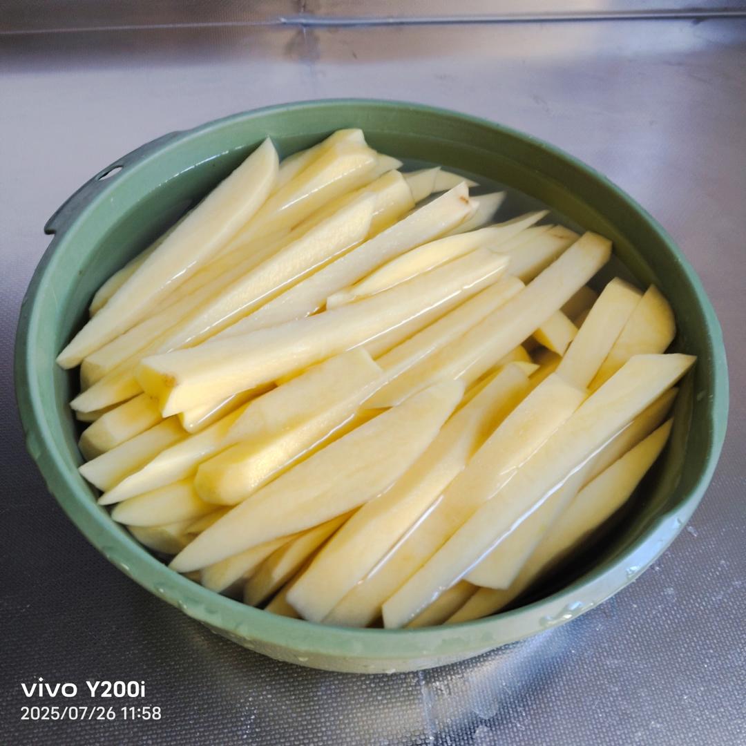 自制炸薯条