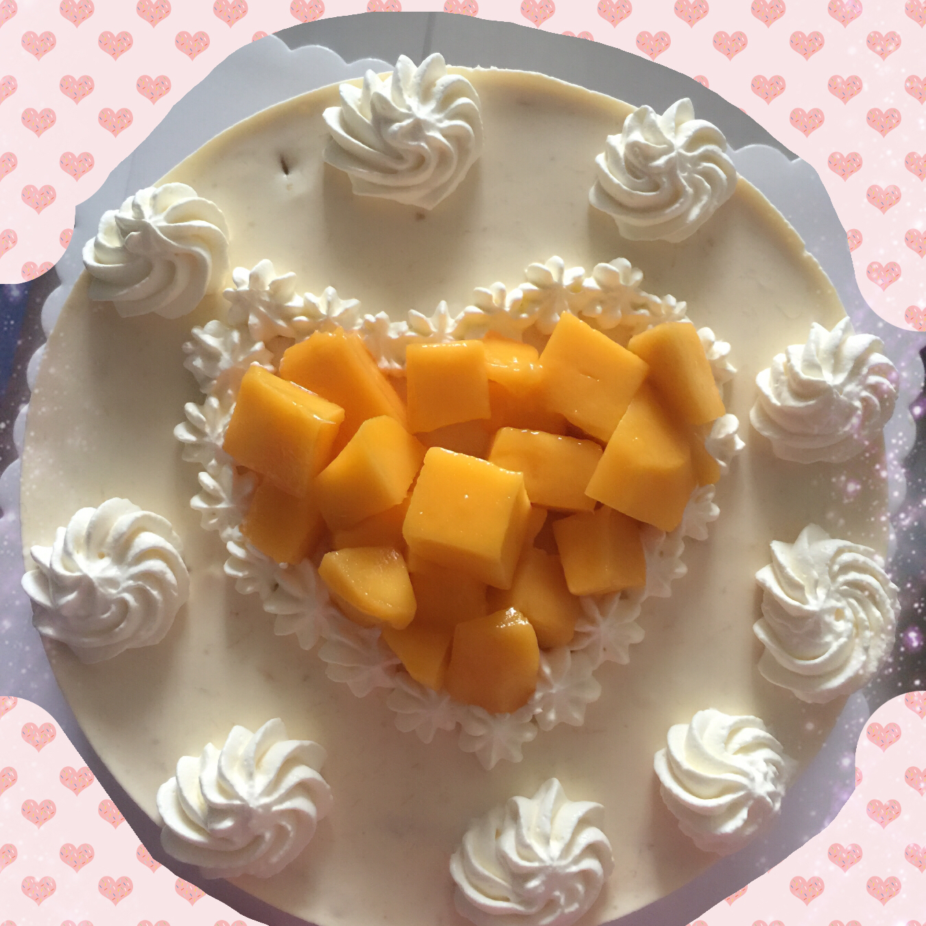 【视频】芒果慕斯（6寸） | 含镜面果胶配方