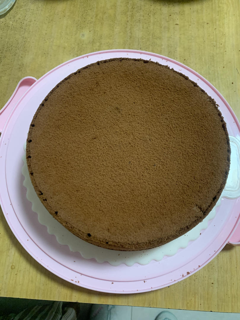 可可戚风蛋糕～8寸～百分百成功