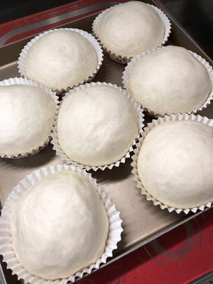 椰蓉蜜豆泡浆面包的做法 步骤4