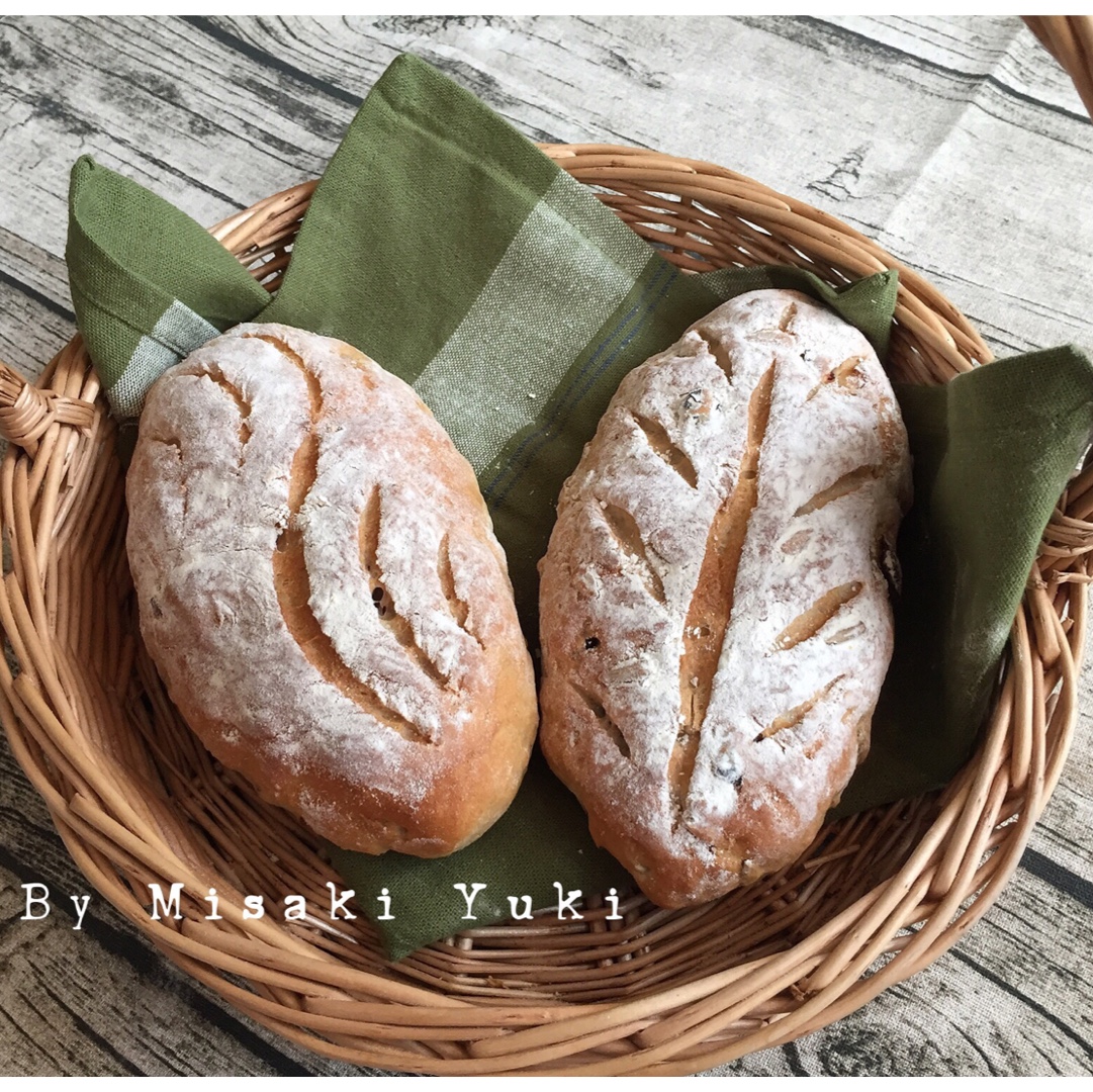 全麦葵花籽蔓越梅软欧【Misaki健康系列】