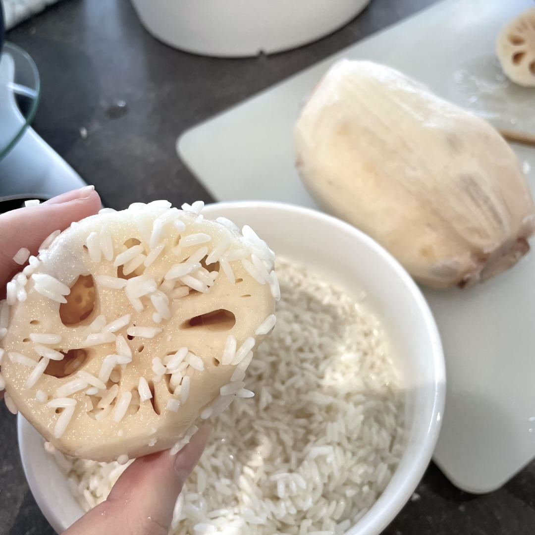 【曼食慢语】桂花红糖糯米藕