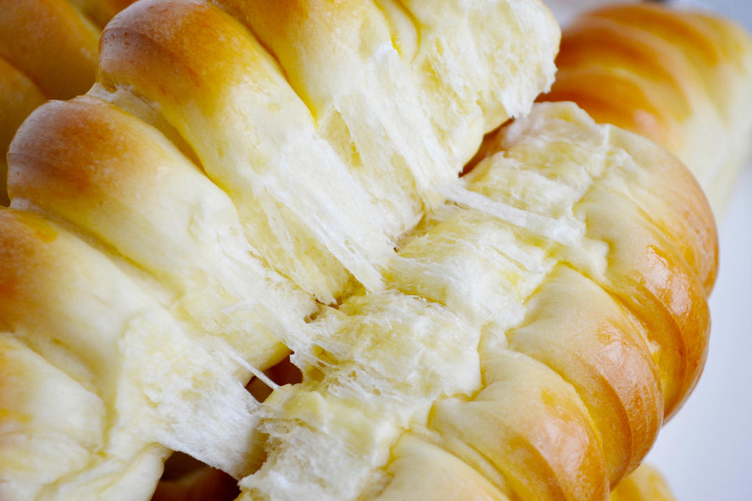 纯奶手撕吐司的做法 步骤1