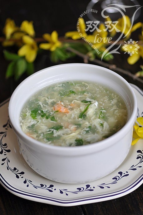 冬瓜蓉荠菜汤的做法