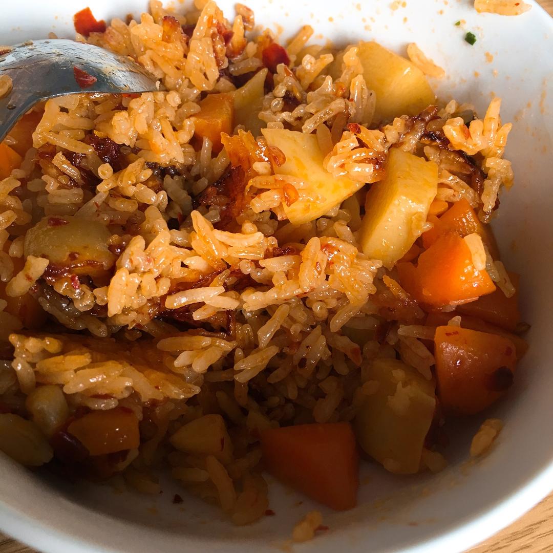 土豆焖饭（电饭锅版）