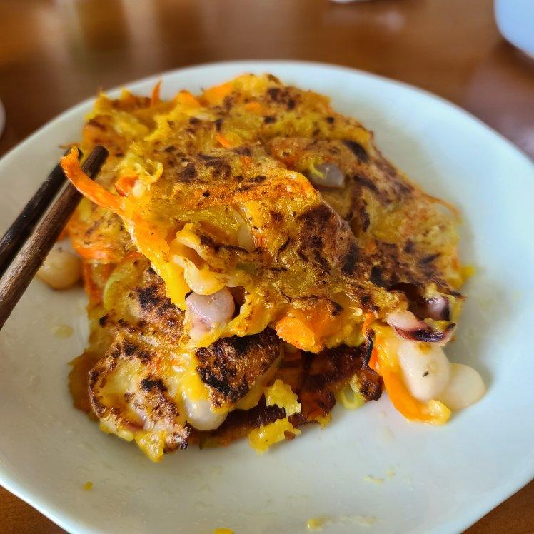 韩式海鲜饼