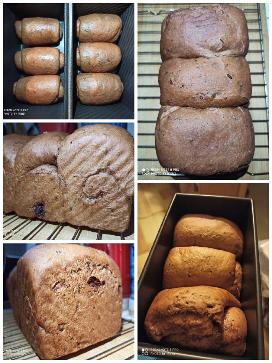 奶油巧克力吐司