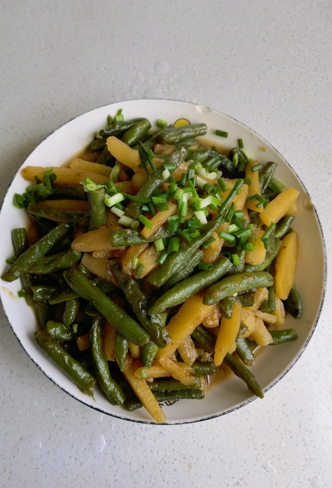 四季豆遇上土豆～