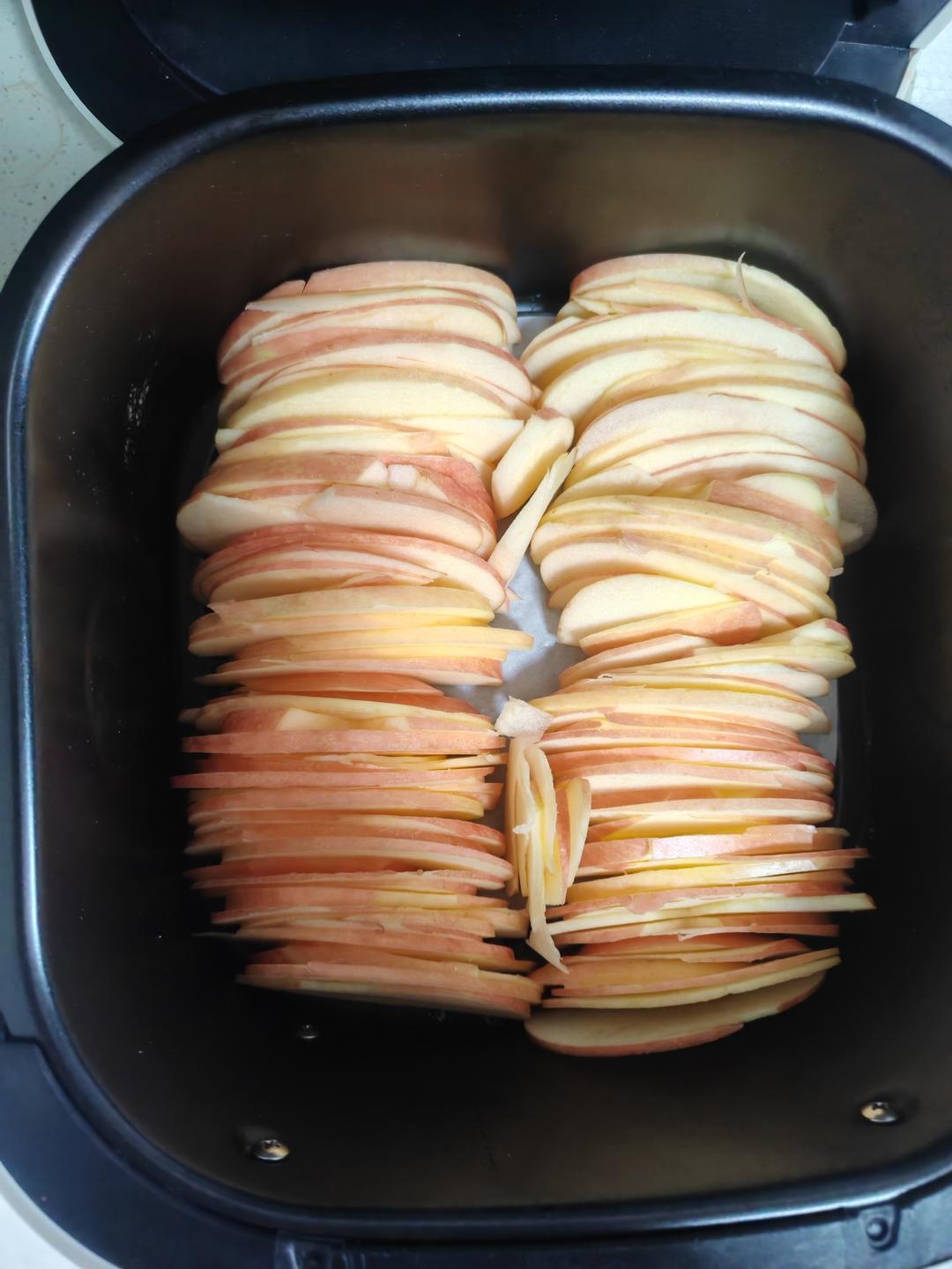 空气炸锅之苹果脆片🍎拯救你的不开心