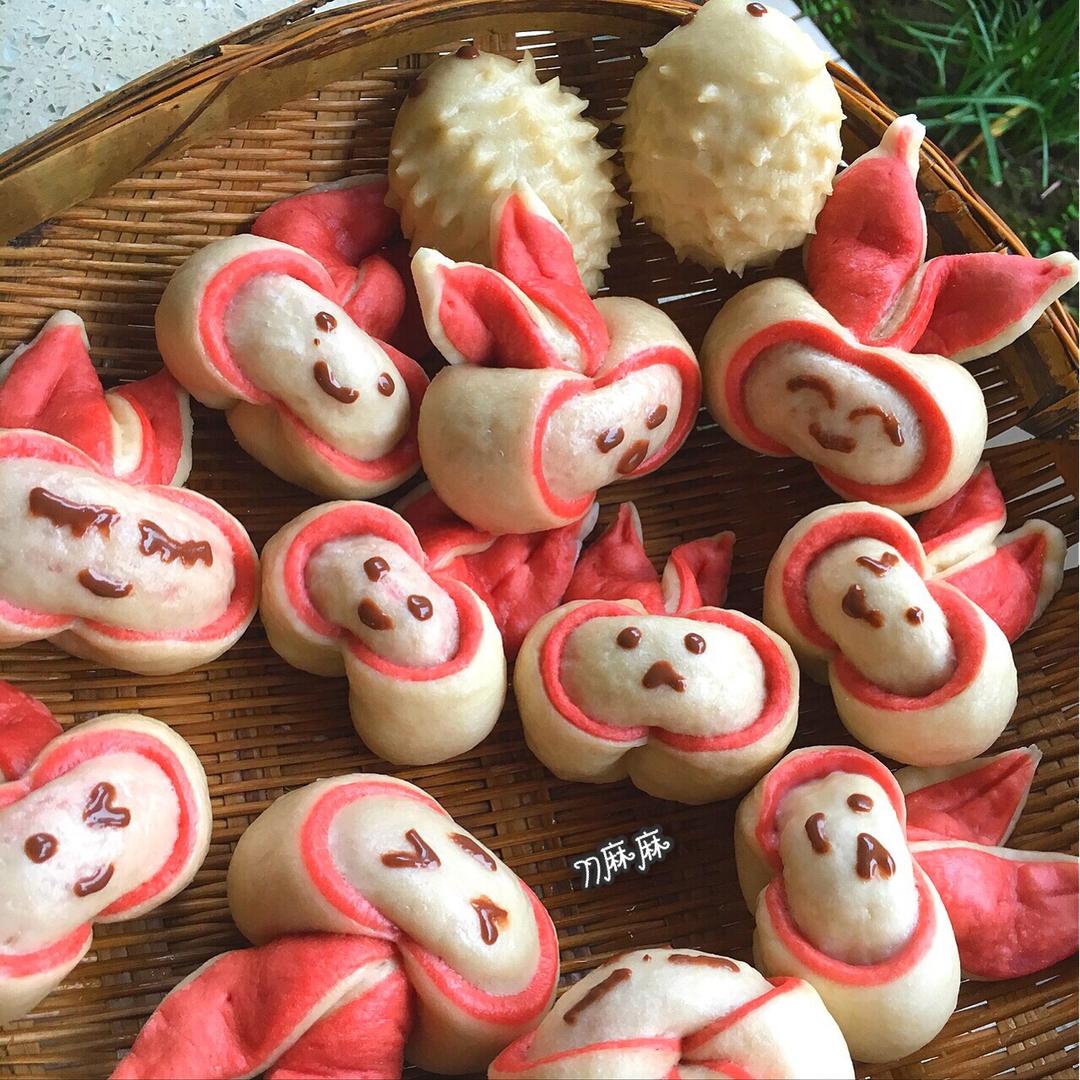 卡通兔子馒头