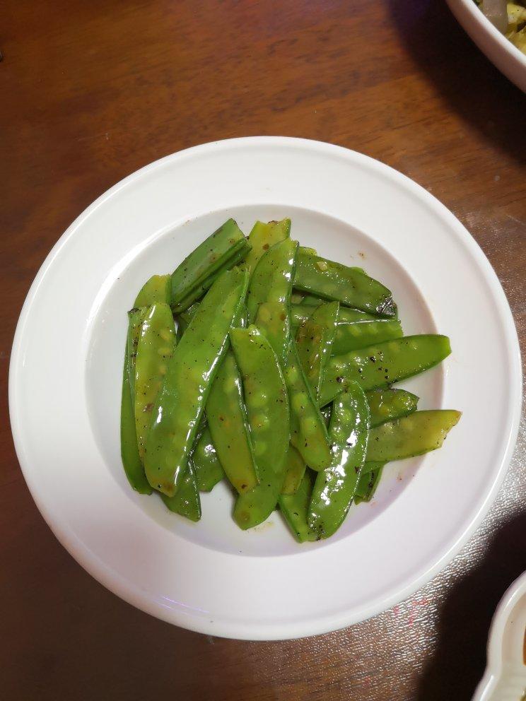 蒜蓉清炒荷兰豆，简单好做又好吃